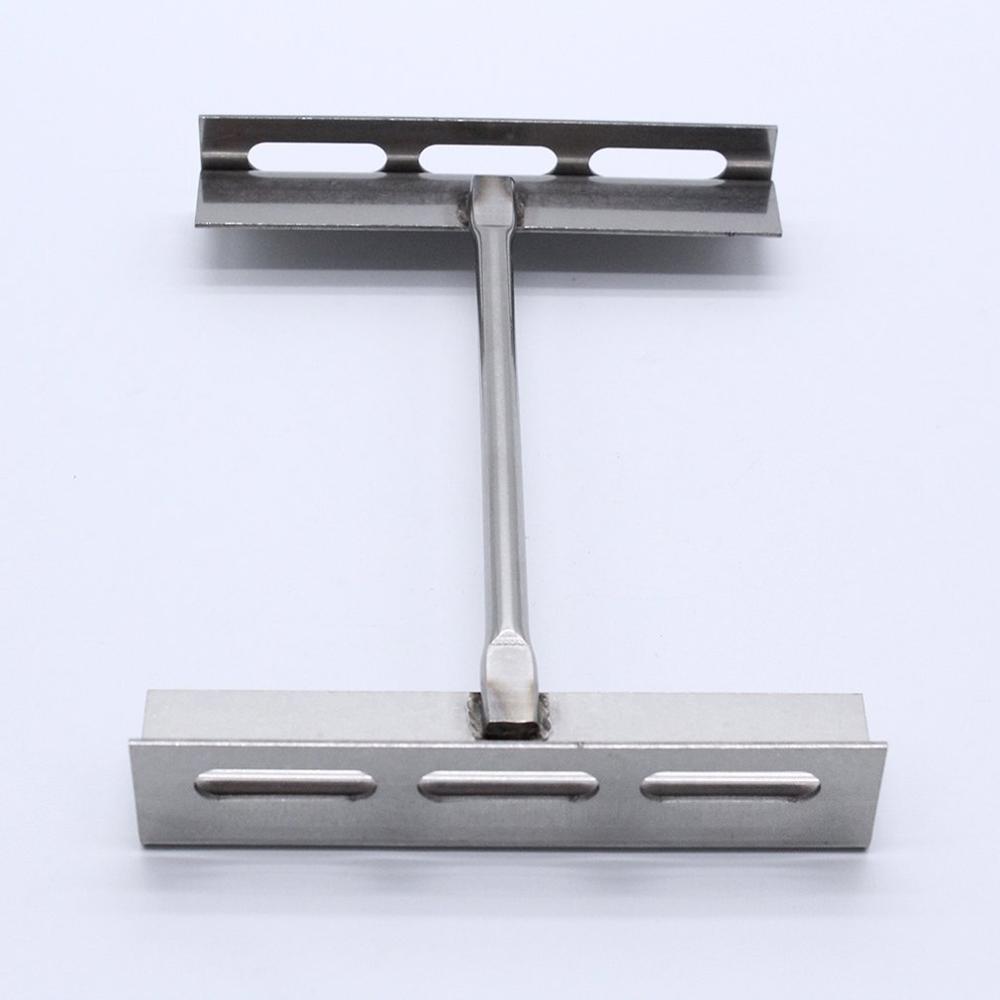 Stainless Steel Universal Battery Tray Retainer Fixing Kit Classic Car Battery Bracket Replacement Accessories