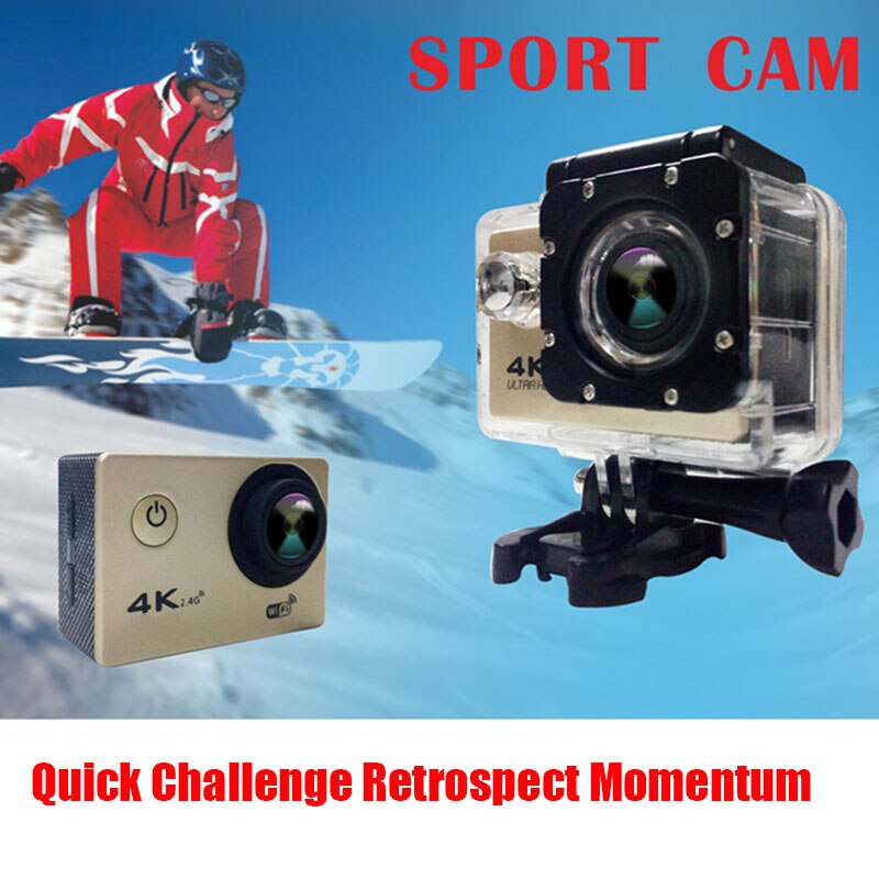 Full HD Waterproof Camera with 170 Degree Wide-angle Lens Support Time-lapse Photo for Sports NC99