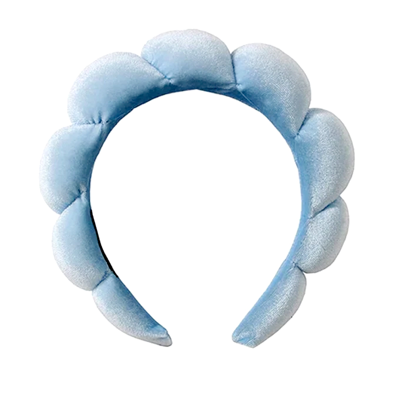 Bonita multifuncional para mujer, puños para lavar la cara, impermeable, absorbente de agua, diadema de terciopelo de algodón, accesorios para el cabello