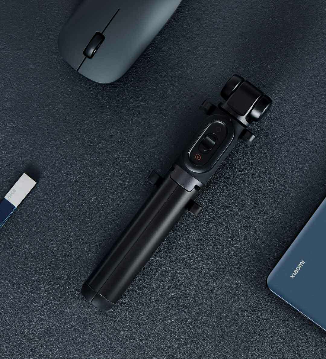 Original Xiaomi Mi Zoom Tripod Selfie Sticks with bluetooth Remote Foldable Extendable Monopod for iOS Android