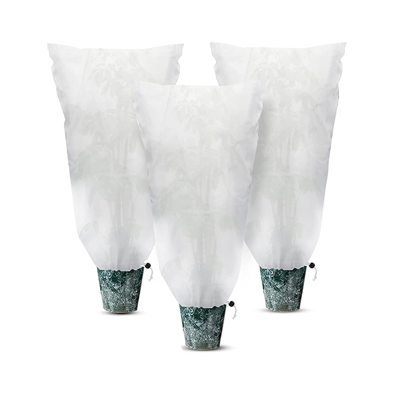 Fundas de protección contra heladas para plantas de exterior, paquete de 3 bolsas de tela para congelar, manta para invierno, novedad