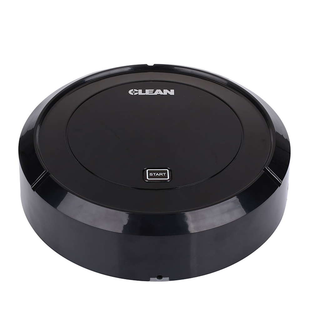 Black Convenient Smart Vacuum Cleaner Sweeping Robot Three Cleaning Modes Lazy People Cleaning Tools Intelligent Sweeper