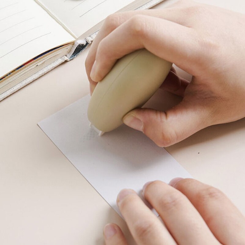 1pcs Adhesive Roller Permanent Adhesive Applicator Glue Tape Correction Tape Double Sided Dot Correction Tape