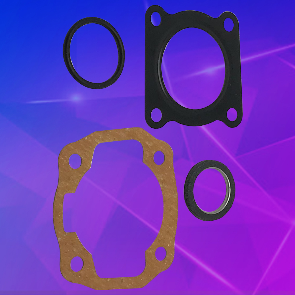 Motorcycle Crankcase Clutch Cover Cylinder Gasket Kits Set For Suzuki TB50 50cc