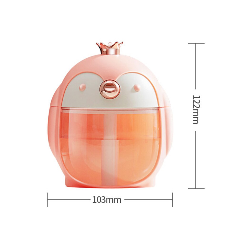 Nawilżacz powietrza pingwin lampka nocna USB przenośny robić samochodu olej robić dyfuzora dyfuzor Atomizer Humificador narzędzie domowe Диффузор Ароматический Ароматический