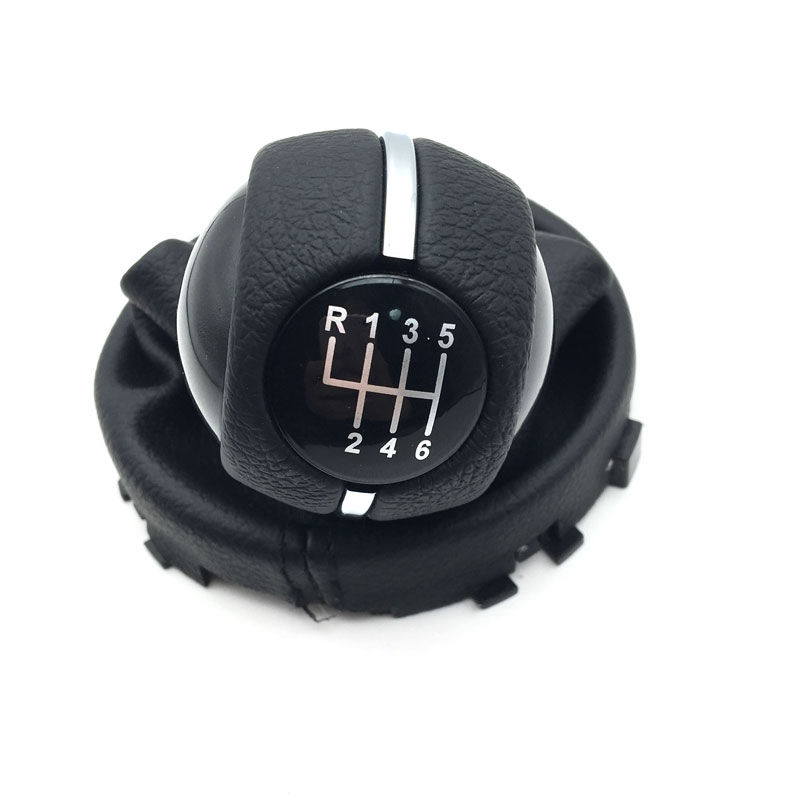 Voor Mini Cooper F55 F56 F54 F60 OEM 7641999 6 Speed Manual Car Pookknop Shifter Cover Gaitor Lederen boot: Default Title