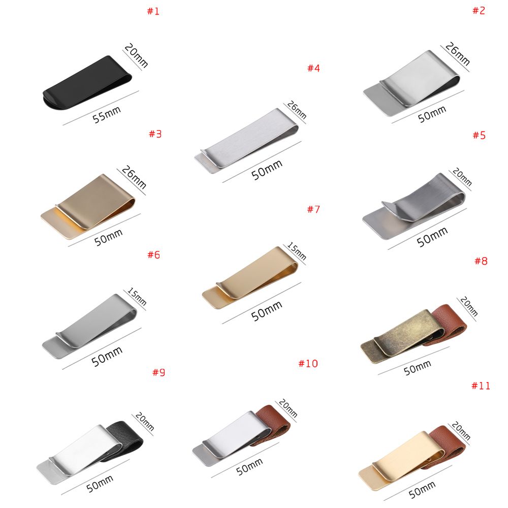 1Pc Metal Leather Brass Pen Holder Stainless Steel Pencil Clip Vintage Dairy Notebook Pen Holder Spiral Loose Leaf Memo Clip