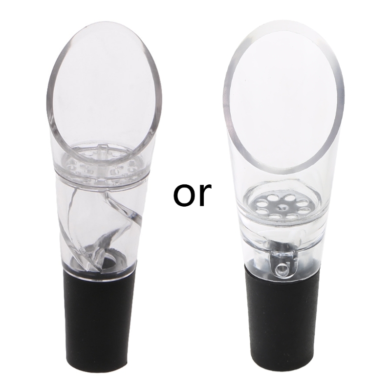 1Pc Cross Vloeiende Wijn Beluchter Schenktuit Decanter Beluchter Quick Gieten
