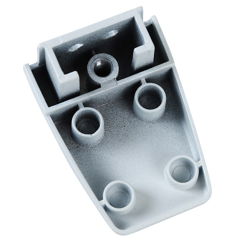 Aluminum Alloy Vertical Screen Clip Glass Clamps Bracket White Office Desk Desktop Station Baffle Clip Folder Glass Holder Clamp