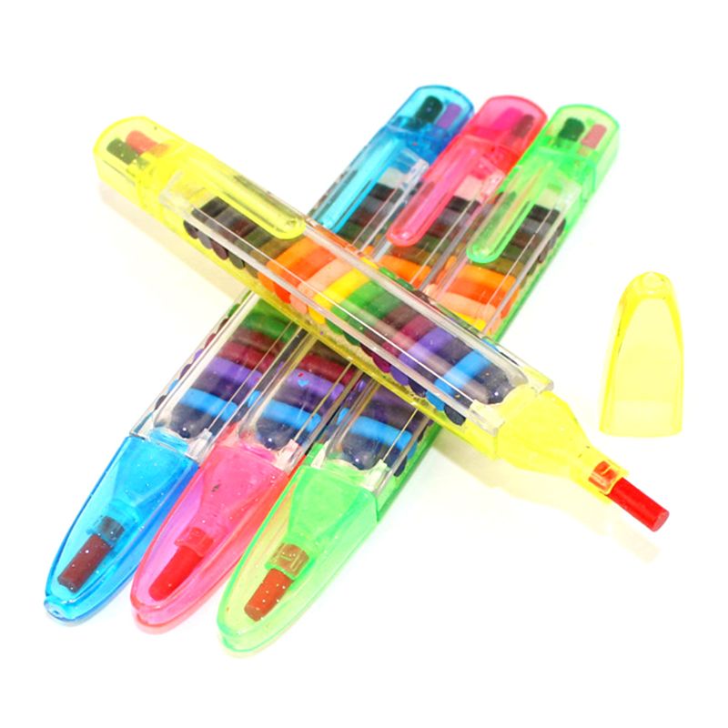 2 pièces peinture dessin Crayon stylo 20 couleurs enfants bricolage Graffiti Crayon enfants Art fournitures peinture outil jouet éducatif