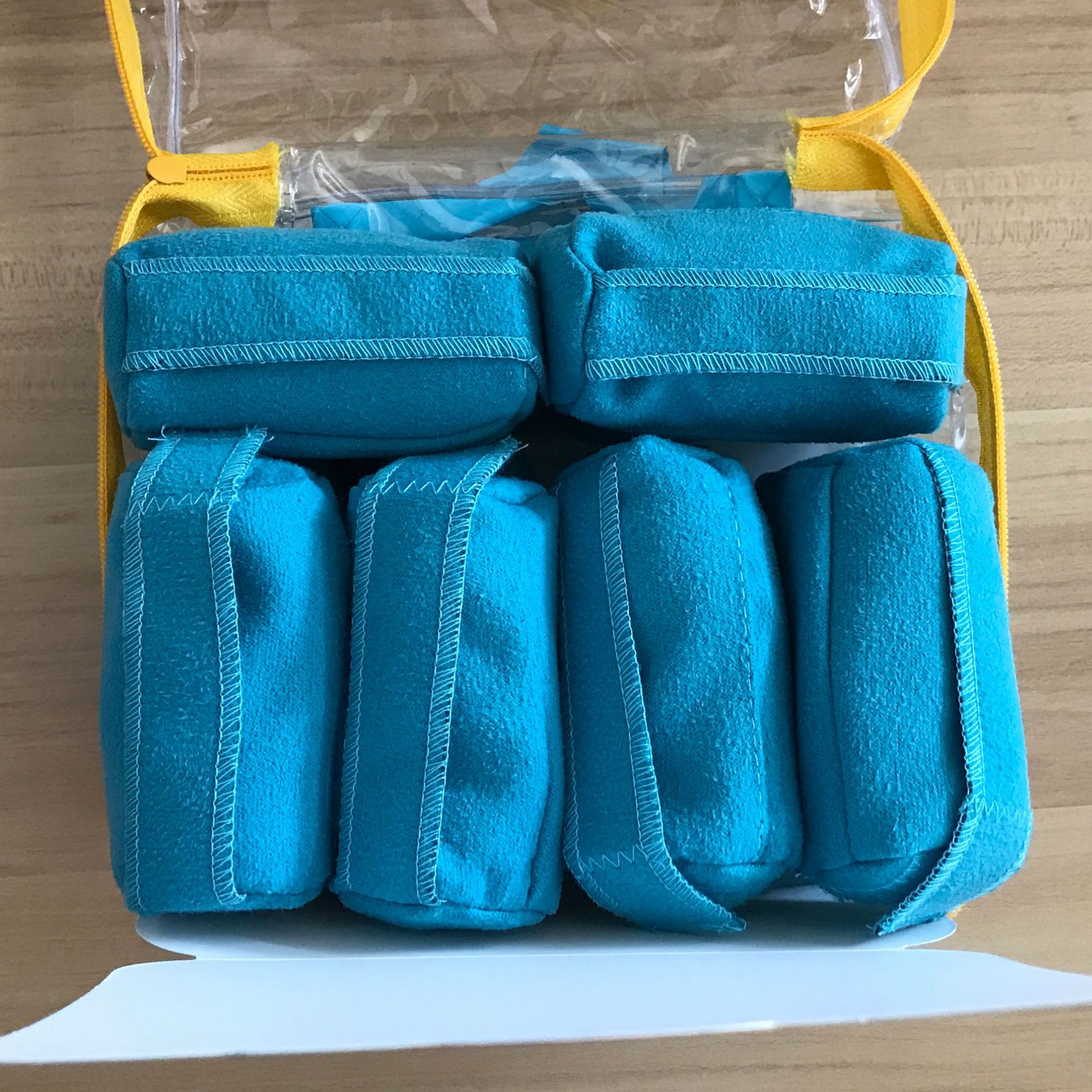 8/12pcs Hair Rollers Sleep Styler Kit Long Cotton Curlers DIY Magic Hair Dressing Charming Hairstyle Styling Tool Kit Blue Color: 12 PCS blue S