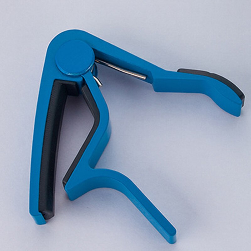 Guitar Capo Quick Change Clamp Guitar Tuner Clamps Key Capo Adjusting Capo Tone Acoustic Classic Guitar Accessories: BLUE