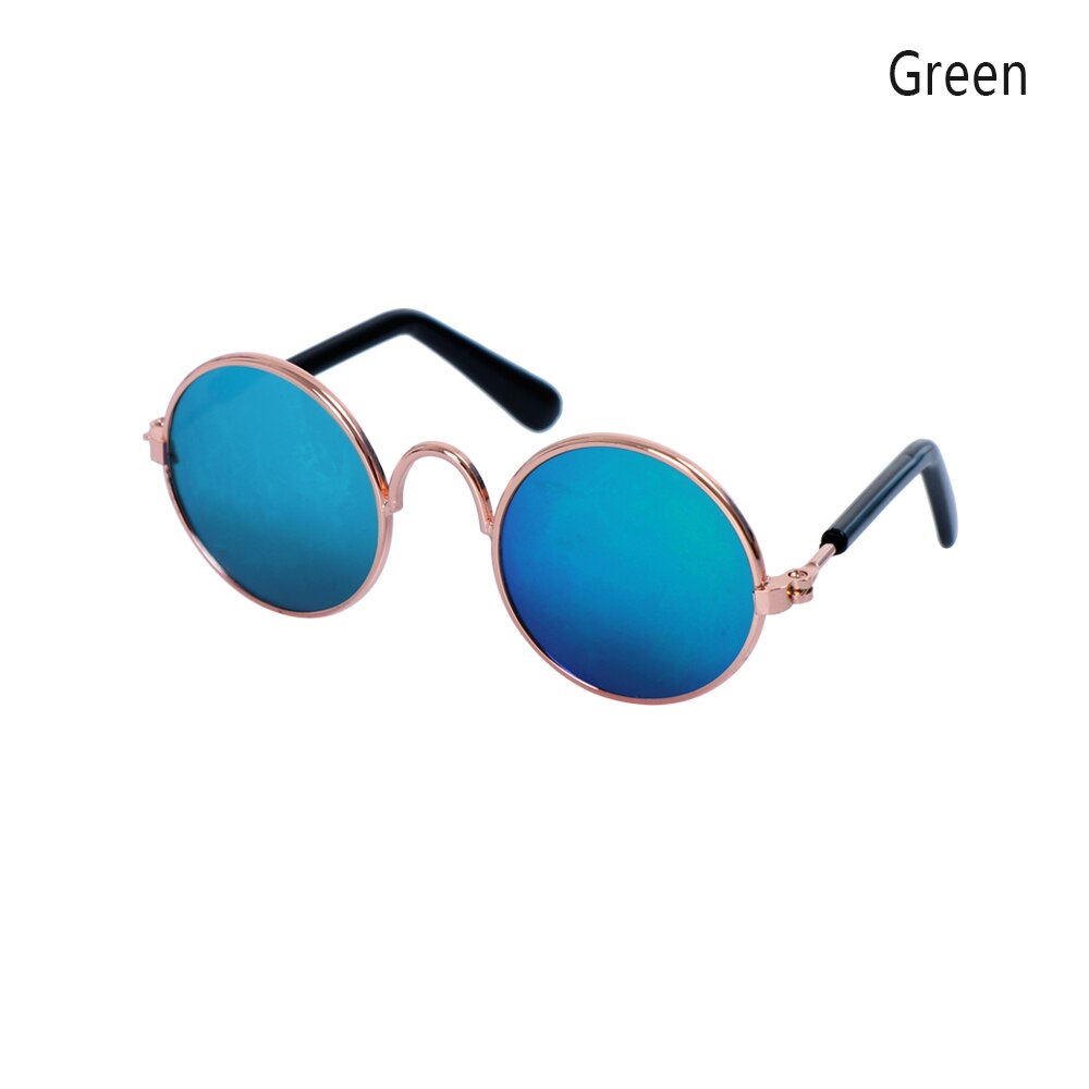 Veelkleurige huisdierzonnebrillen, coole brillen, foto's, rekwisieten, kattenbrillen, bescherming, kleine hond, kattenfoto's, rekwisieten: Groente