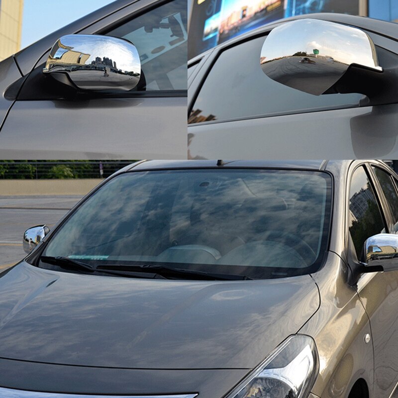 Coque décorative pour rétroviseur de voiture, compatible avec nissan micra, march  k13, versa, almera  n17