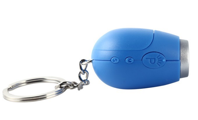 Mini Portable Projection Electronic Clock LED Digital Clock Flashlight Key Chains Projection Alarm Clock: E