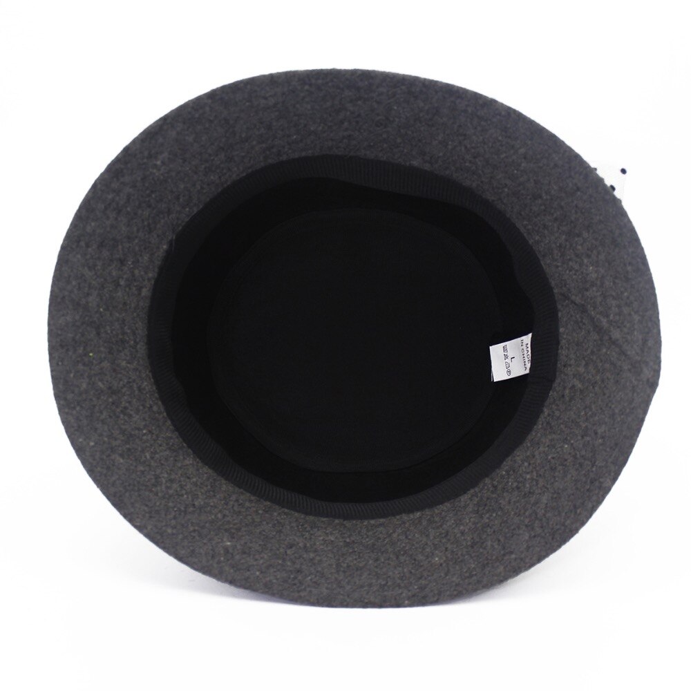 roses dome hat boutique rose flower ladies dome hat with gauze wool felt hat