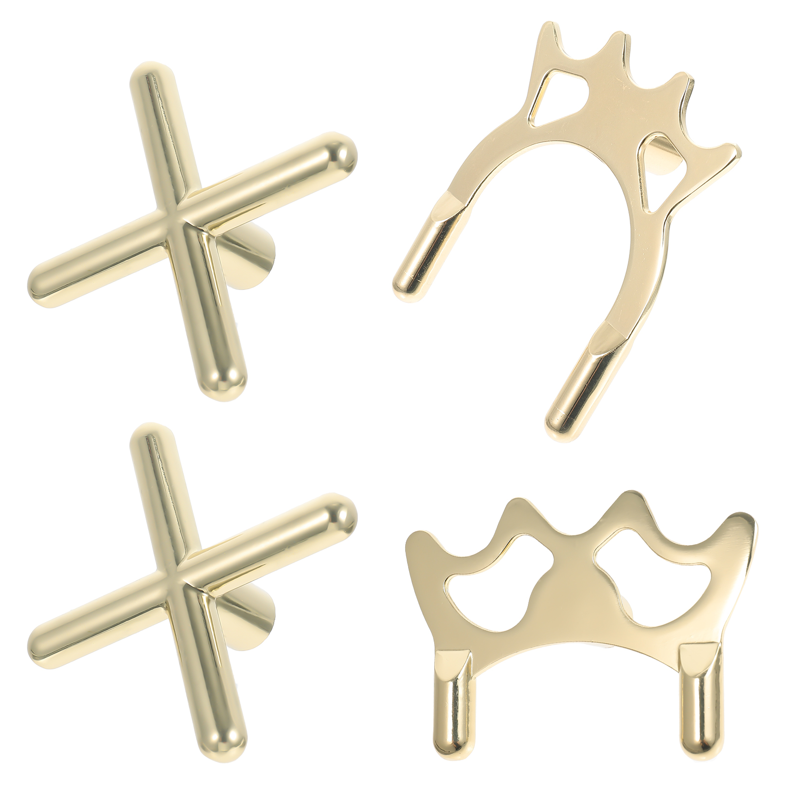 4Pcs Portable Pool Bridges Rust-proof Snooker Bridges Delicate Snooker Stick Bridges