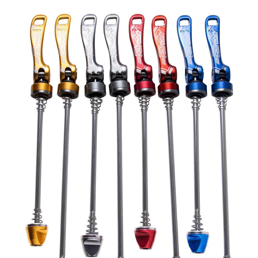 1pair Quick Release Shaft For Mountain Bike Wheel Set Bicycle Removal Tool Portable and Durable Functional Bike Quick Release