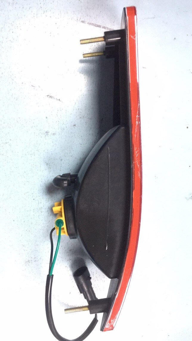 Yutong bus coach coach coach bus rear rear light fog light red