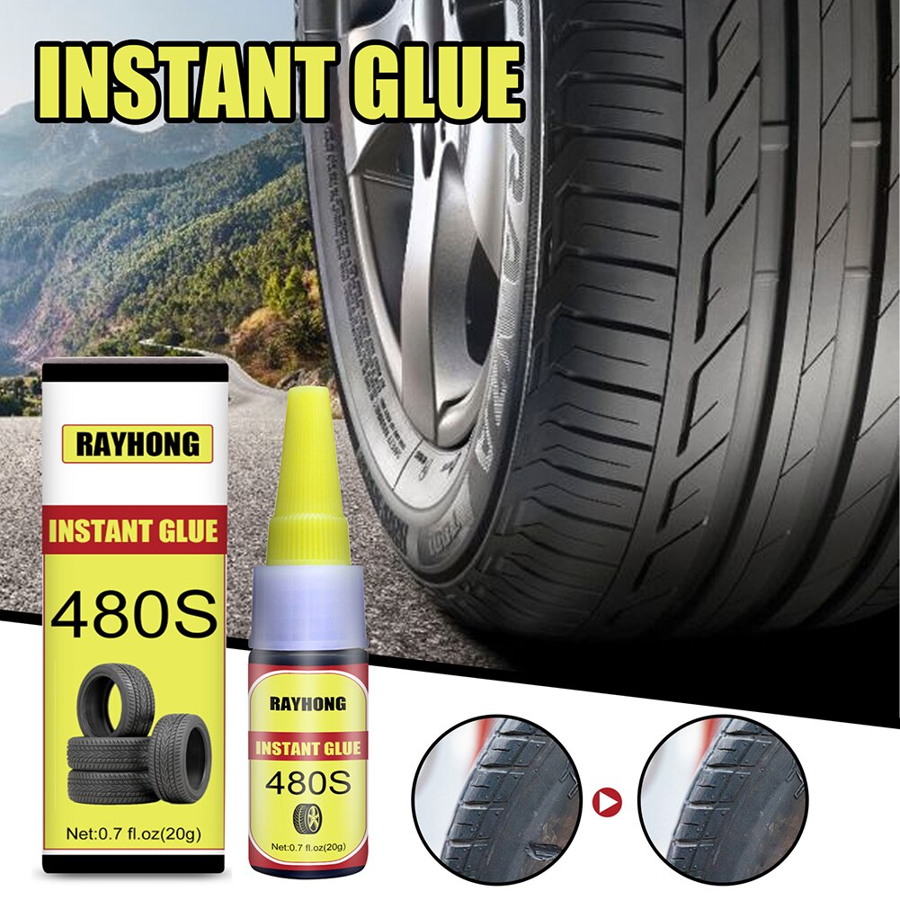 Colle adhésive pour réparation de pneus 480S, coll... Grandado