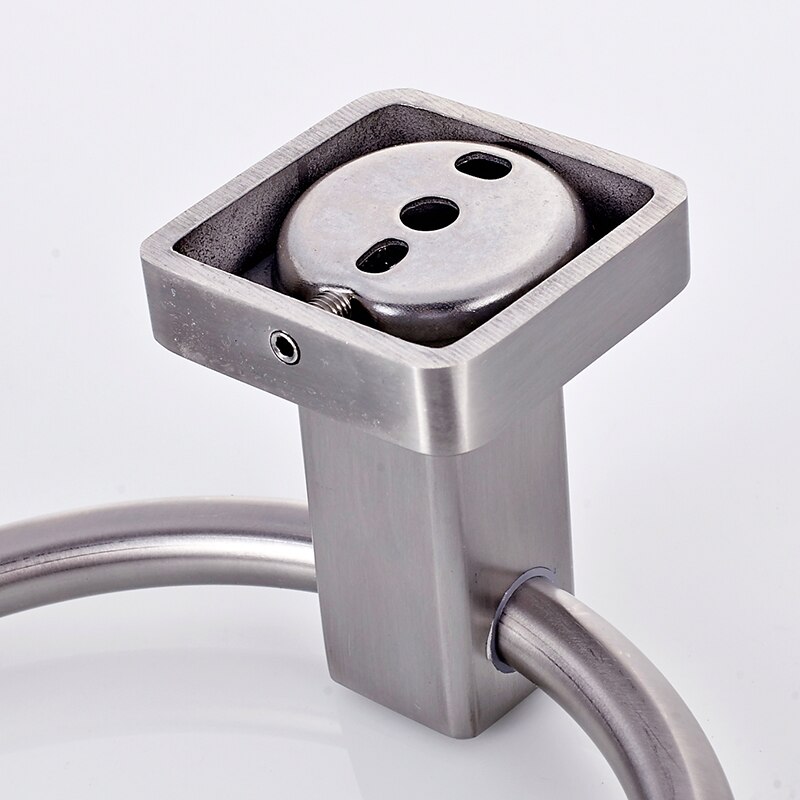 Rovate Badkamer Handdoek Ring 304 Rvs Wc Wall Mount Ronde Handdoek Houder
