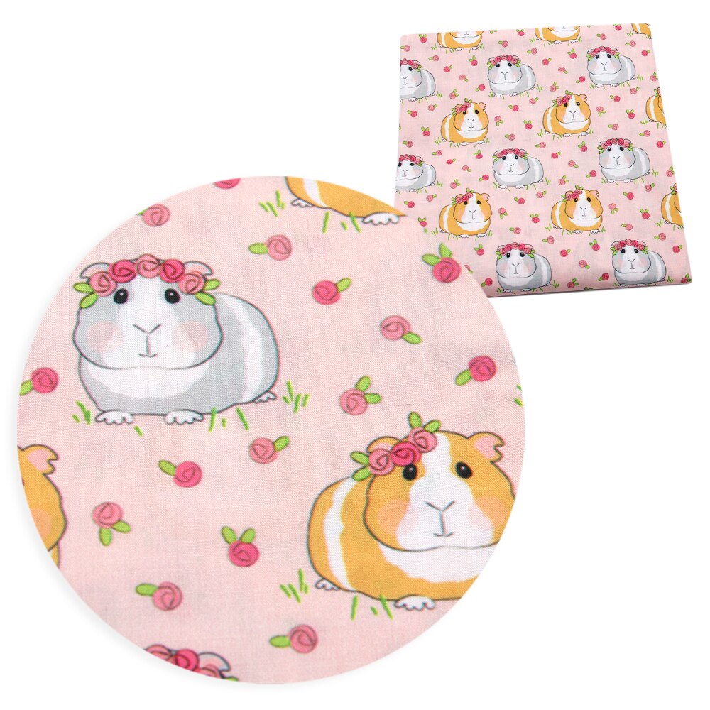 50*140cm Guinea Pig Ployester Cotton Fabric Soft Corduroy Fabric DIY Sewing The Clothing Crafts Quilting Cushion Cover,c2014: 1054433001