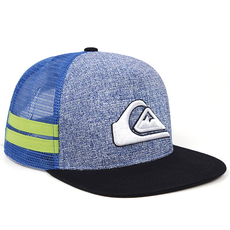 Mannen Trucker Hoed Outdoor Baseball Cap: Sky Blue