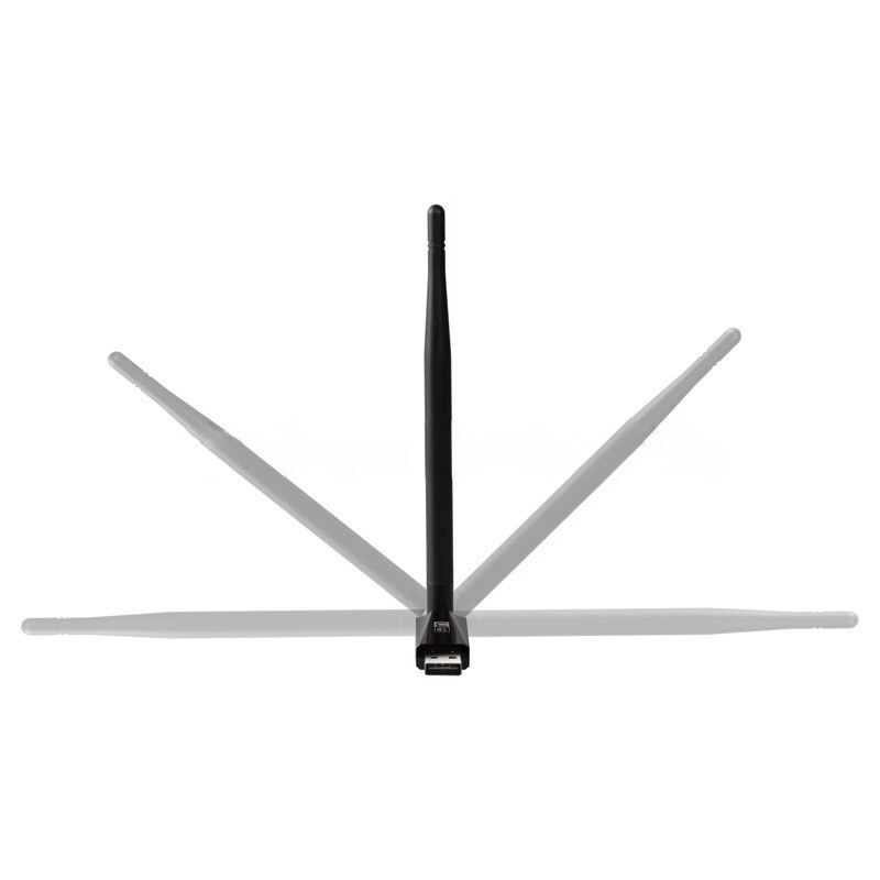 Wireless 150Mbps 5dBi Antenna USB Wifi Adapter Wireless PC LAN Network Card for Digital Receiver TV Box Laptop Wi-fi Adapter