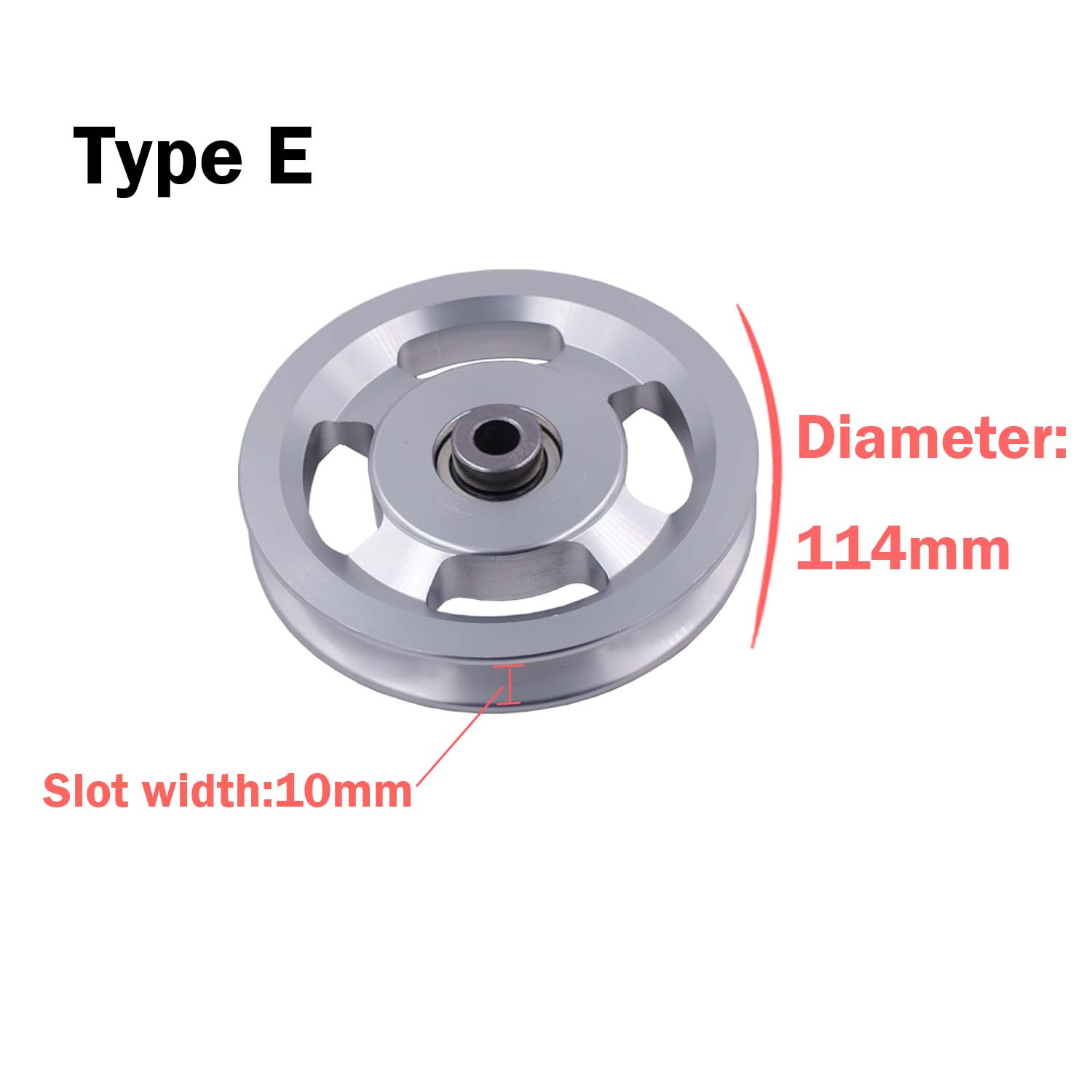 Bearing Pulley Wheel for Gym Equipment Heavy Aluminium Alloy Cable Machine DIY Attachment Lifting Workout Sport Accessories