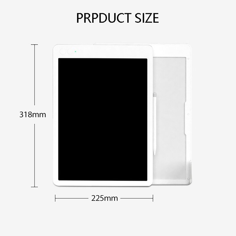 Lcd skrivetablet 13.5 tommer elektronisk tegnetablet med netic pen doodle dvs. bord til børn
