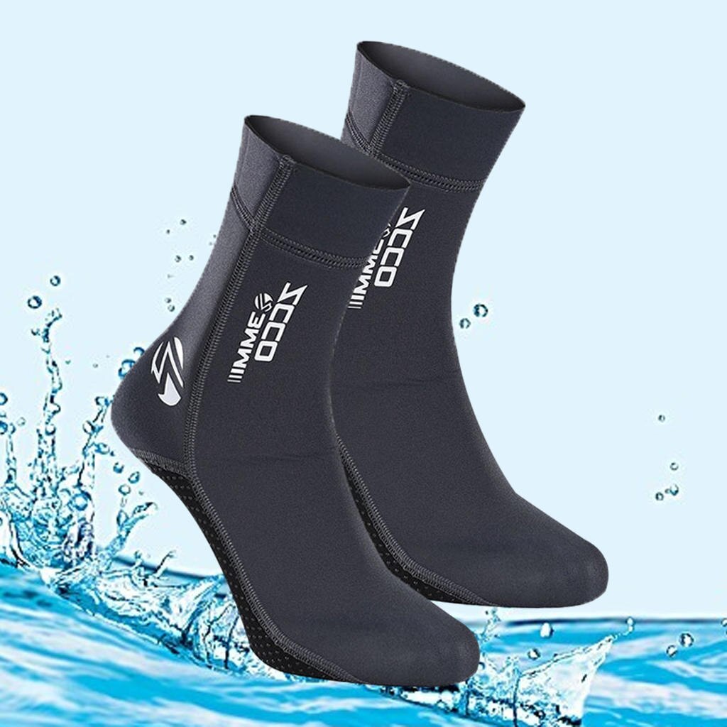 Neoprenowe nurkowanie pianka do nurkowania buty 5mm skarpety garnitur pływanie skarpetki do snorkelingu ciepłe zimowe sporty wodne buty dla kobiet mężczyzn
