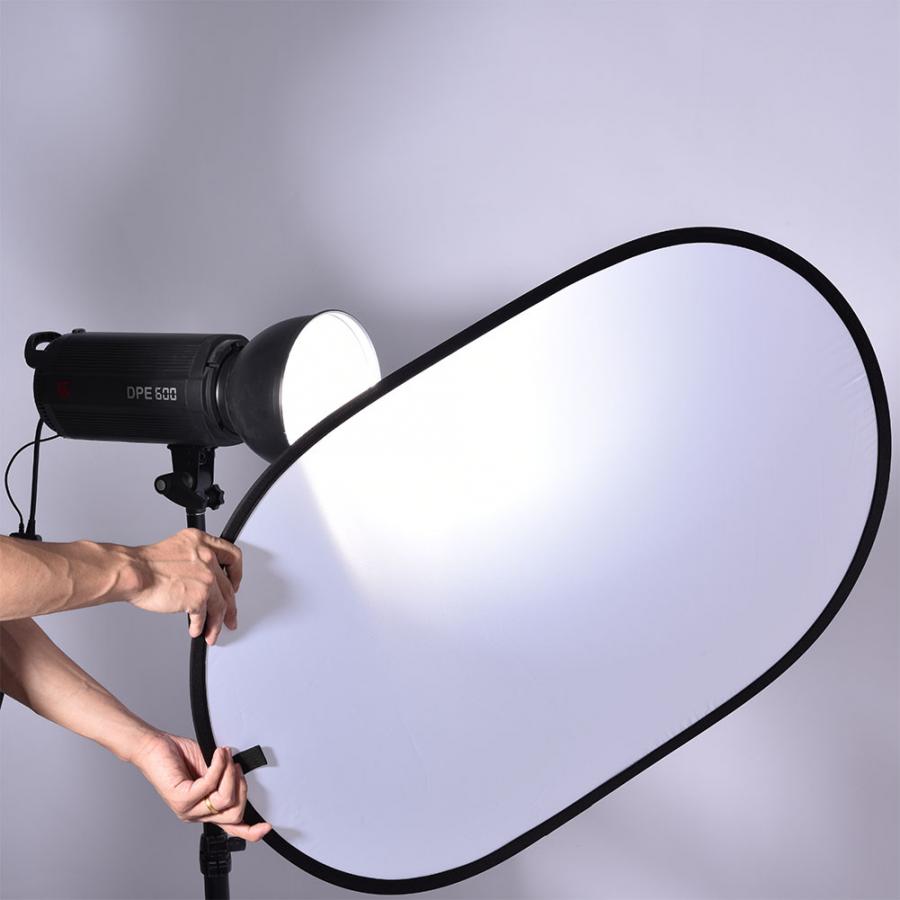 Réflecteur de lumière de photographie 5 en 1 pliable 90cm 35 "lumière Flash Studio réflecteur diffuseur rond avec sac