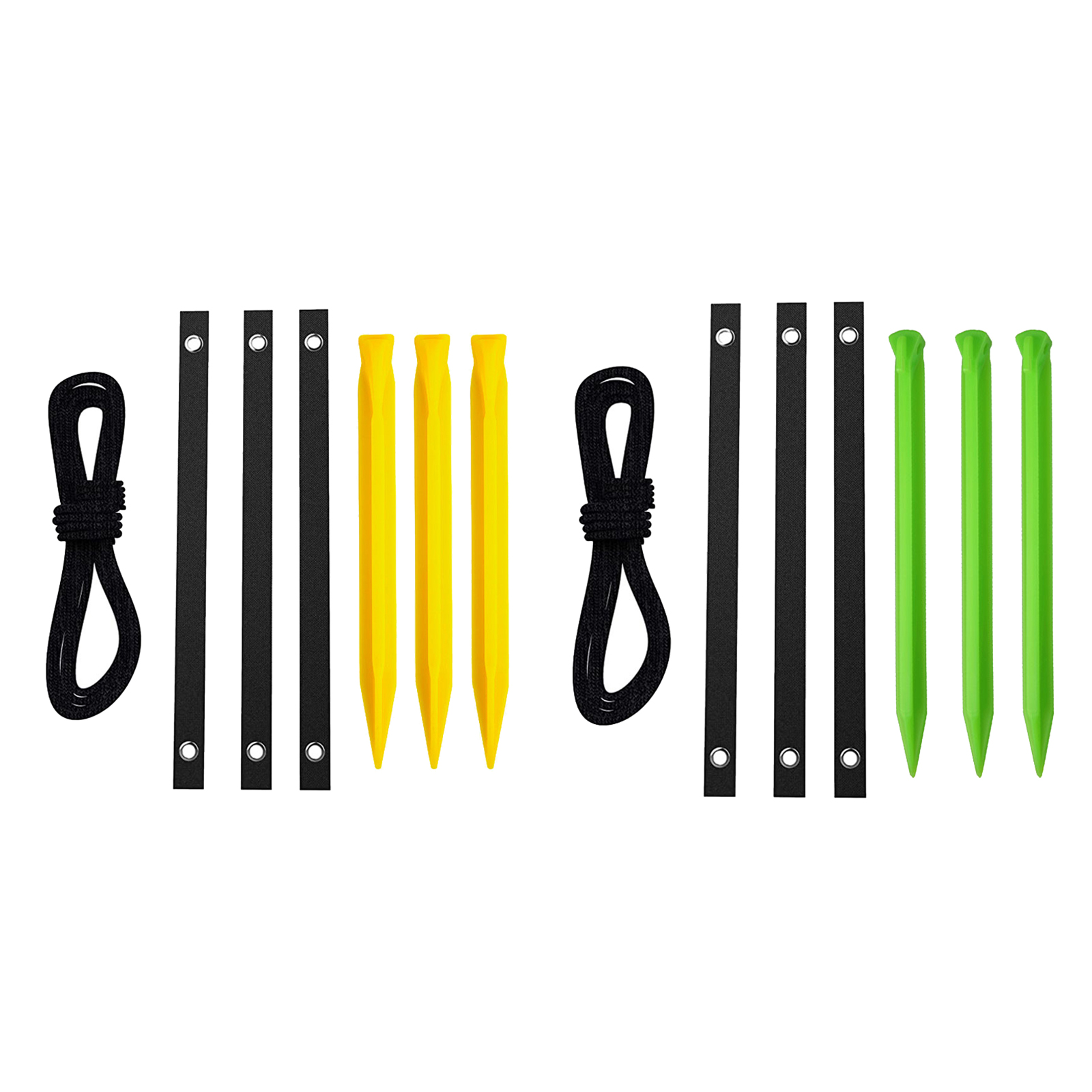 Tree Stake Set 3 Piece Anchor Kit Tree Leash Strong Rope for Young Trees Protect Your Investment with This Stake Kit
