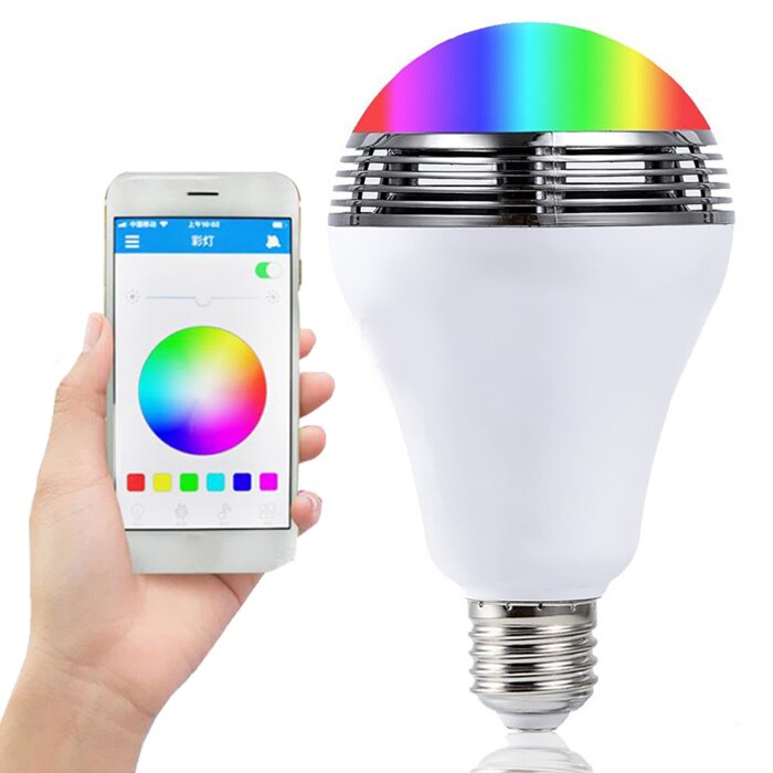 Smart Led Lamp E27 Smart Wireless Bluetooth Speake... – Vicedeal
