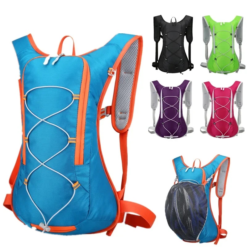 Neue 12L draussen Sport Fahrrad Radfahren Laufen Wandern Trinkbeutel Lagerung Helm Pack Wasserdicht UltraLight blasiert Rucksack