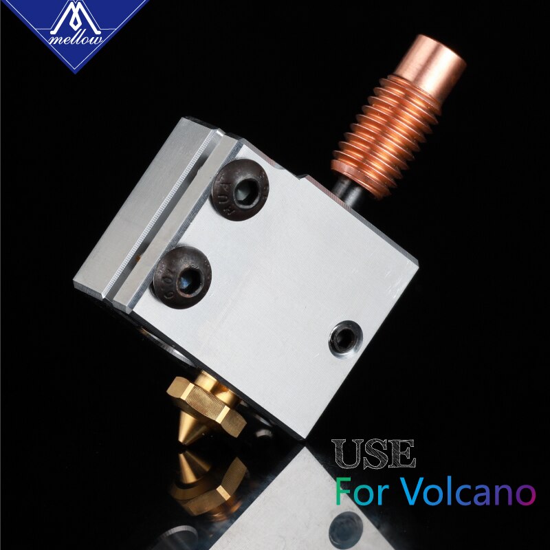 Mellow NF V6-Zone Heat Break Copper & Aerospace Materials 3D Printer Nozzle Throat For 1.75mm E3D V6 HOTEND Heater Block