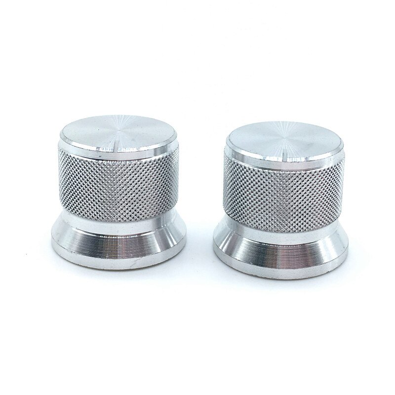 2 Stks/partij 20*17 Mm Potentiometer Knoppen Aluminium Potentiometer Cap Half As Type