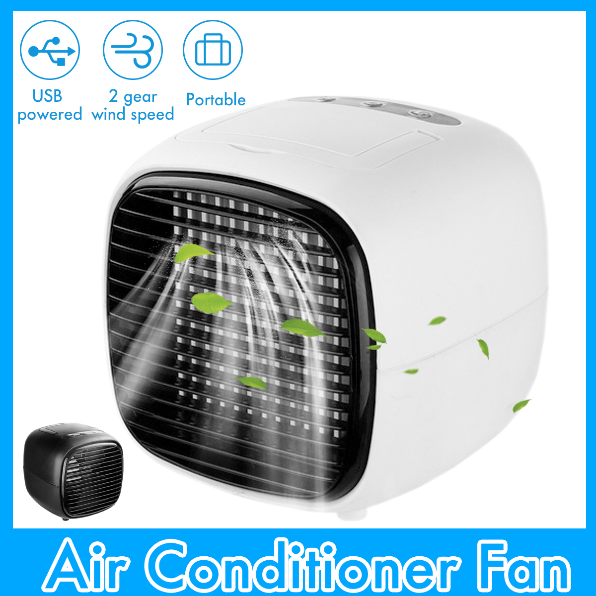Humidifiers Mini Air Conditioner Air Cooler Fans USB Portable Air Cooler Table mini Fan For Office Home Car Refrigerating Device