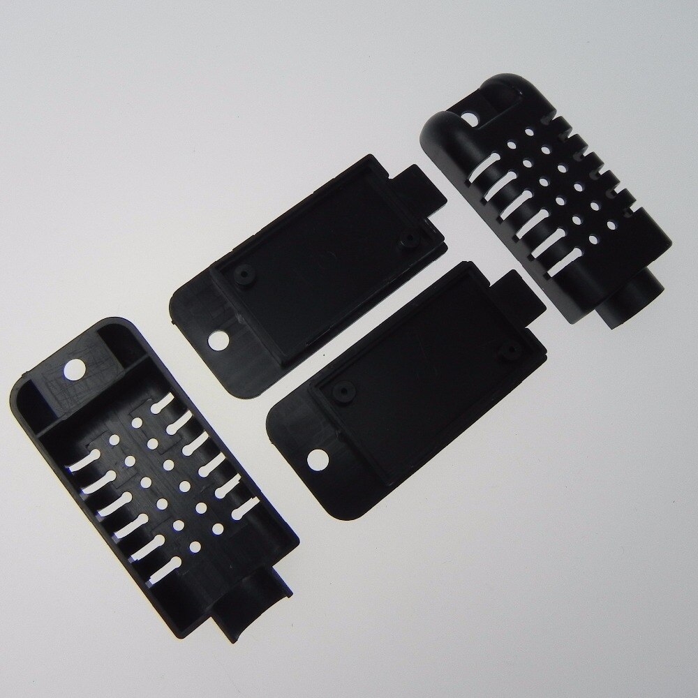 60*30*17mm 2.36*1.18*0.67inch Plastic casing Temperature and humidity sensor housing plastic project black boxes / enclosure