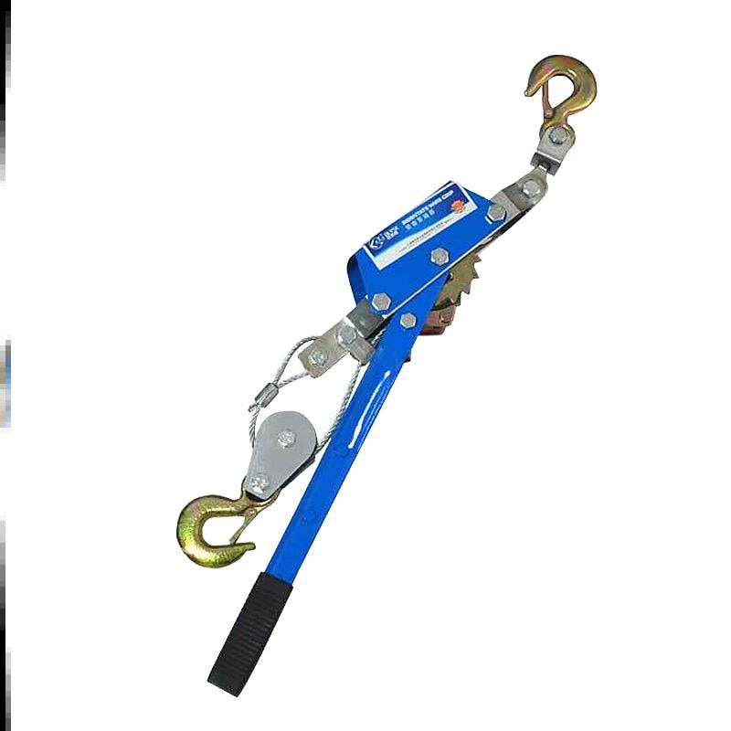 Handmatige Hendel Takel Hoge Carbon Staaldraad Tightener Duurzaam Antitrust Multifunctionele Dubbele Haak 1T/2T/4T Kraan Draad Draai Tool