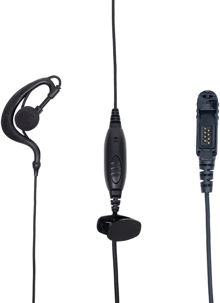 Headphone Clip Earphone Earpiece Headset Mic For Motorola MOTOTRBO DEP550 2 Way Radio Walkie Talkie Accessories Earpiece Mic