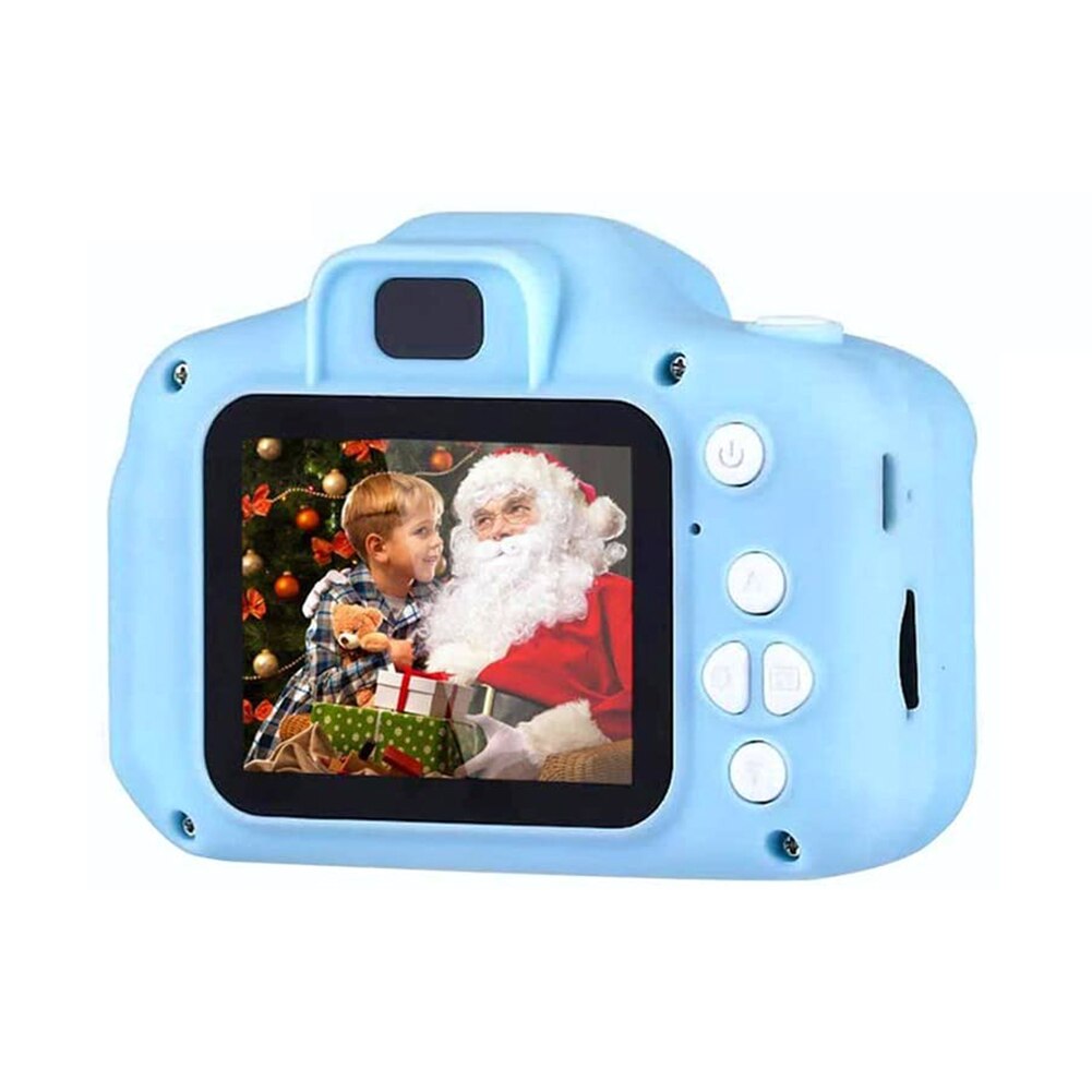A5 3.0 Inch Touch Screen Dual Lens Kids Digitale Camera Oplaadbare 32Gb 1080P Hd Kinderen Kids Wifi Foto video Recorder: Blue