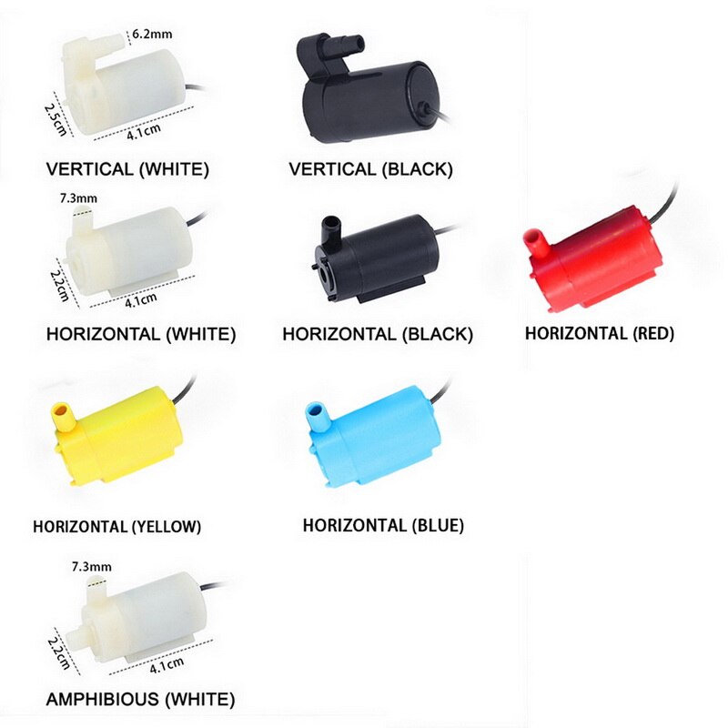 DC 5V USB Low Noise Brushless Motor Pump120L/H Mini Micro Submersible Water Pump For Diy Kit
