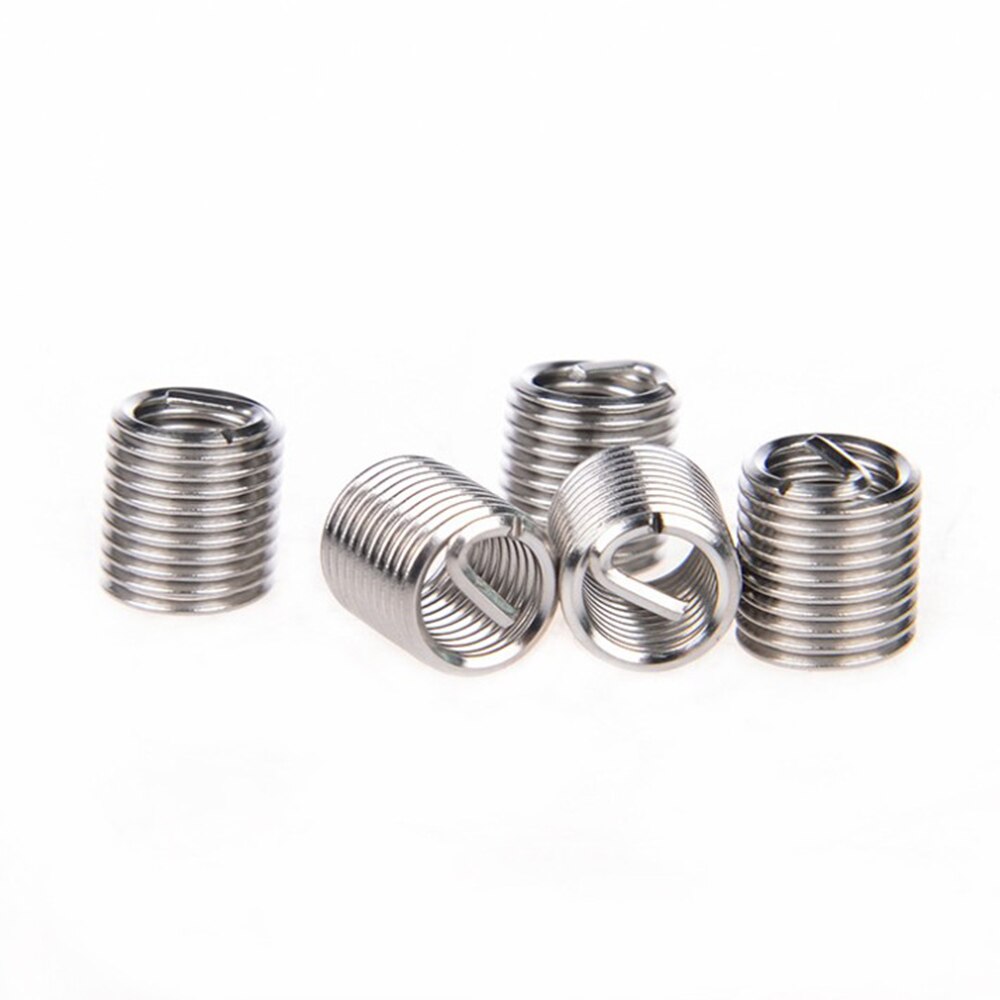 150Pcs Rvs Helicoil Thread Repair Insert Kit M3 M4 M5 M6 M8 Klinknagel Moer Kit Crew Mouwen Set