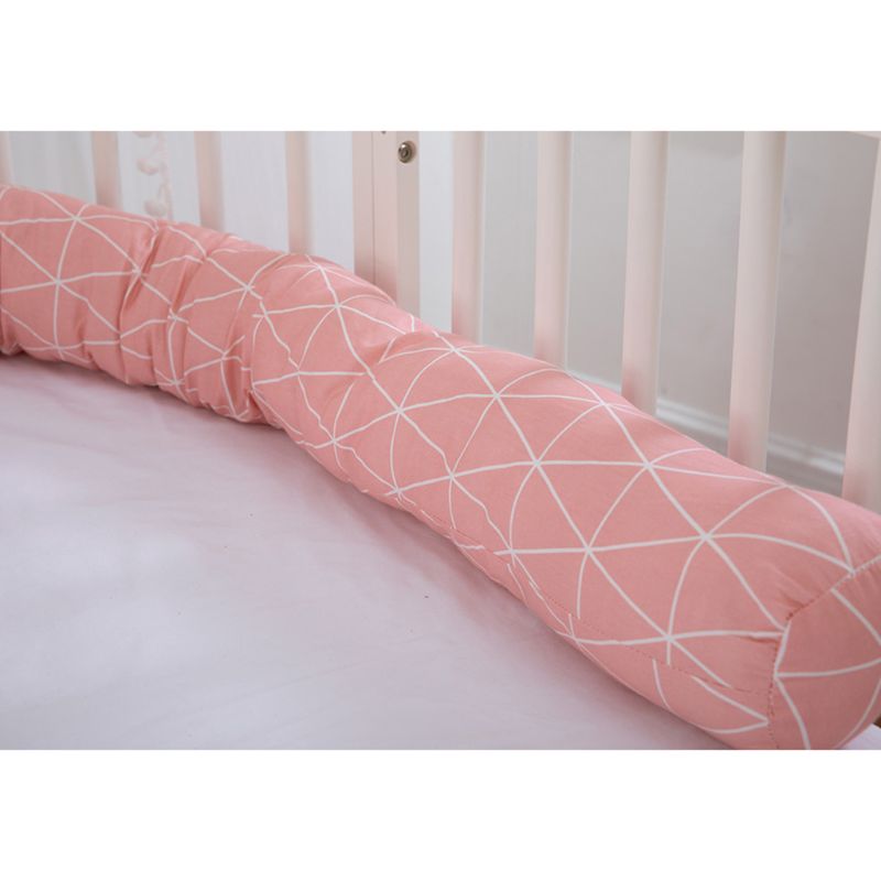 Baby Bed Protector Safety Crib Bumper Pad Cushion Soft Cotton Infant Bedding Set 23GD