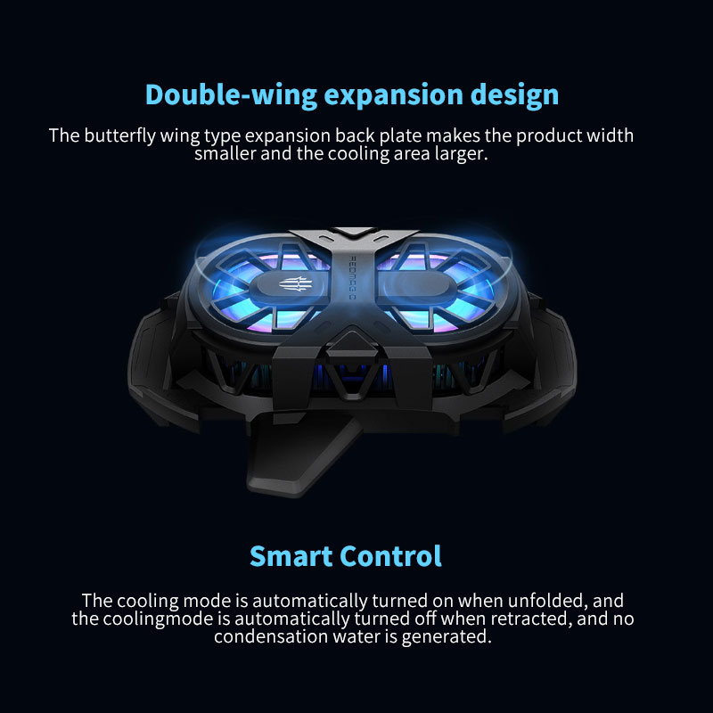 100% Original Nubia RedMagic 6 Gaming Phone Dual Core Fan Cooler for Red Magic 6 Pro ICE Dock