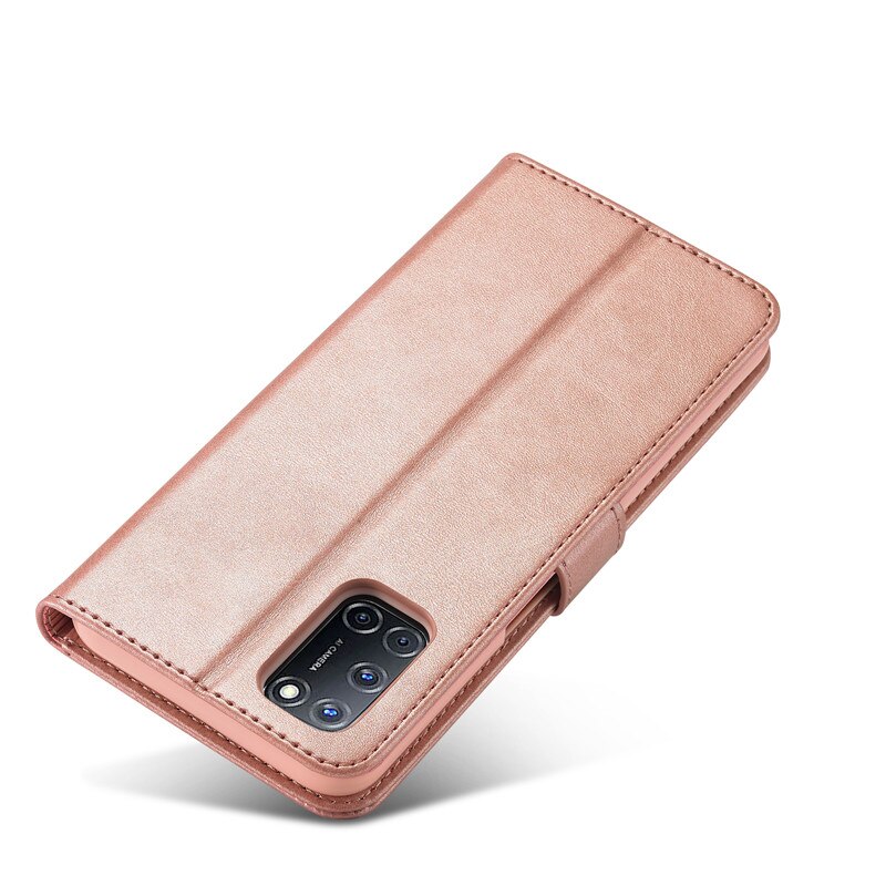 Étui portefeuille en cuir à rabat pour OPPO Reno5 Pro, housse de luxe avec support et fente pour carte