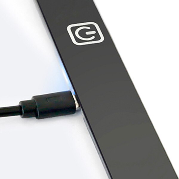 Z podświetleniem doprowadziło tablica robić pisania ultra A4 stół kreślarski tablet podświetlana podkładka szkicownik czyste płótno robić malowania akrylowy akwarela Pai