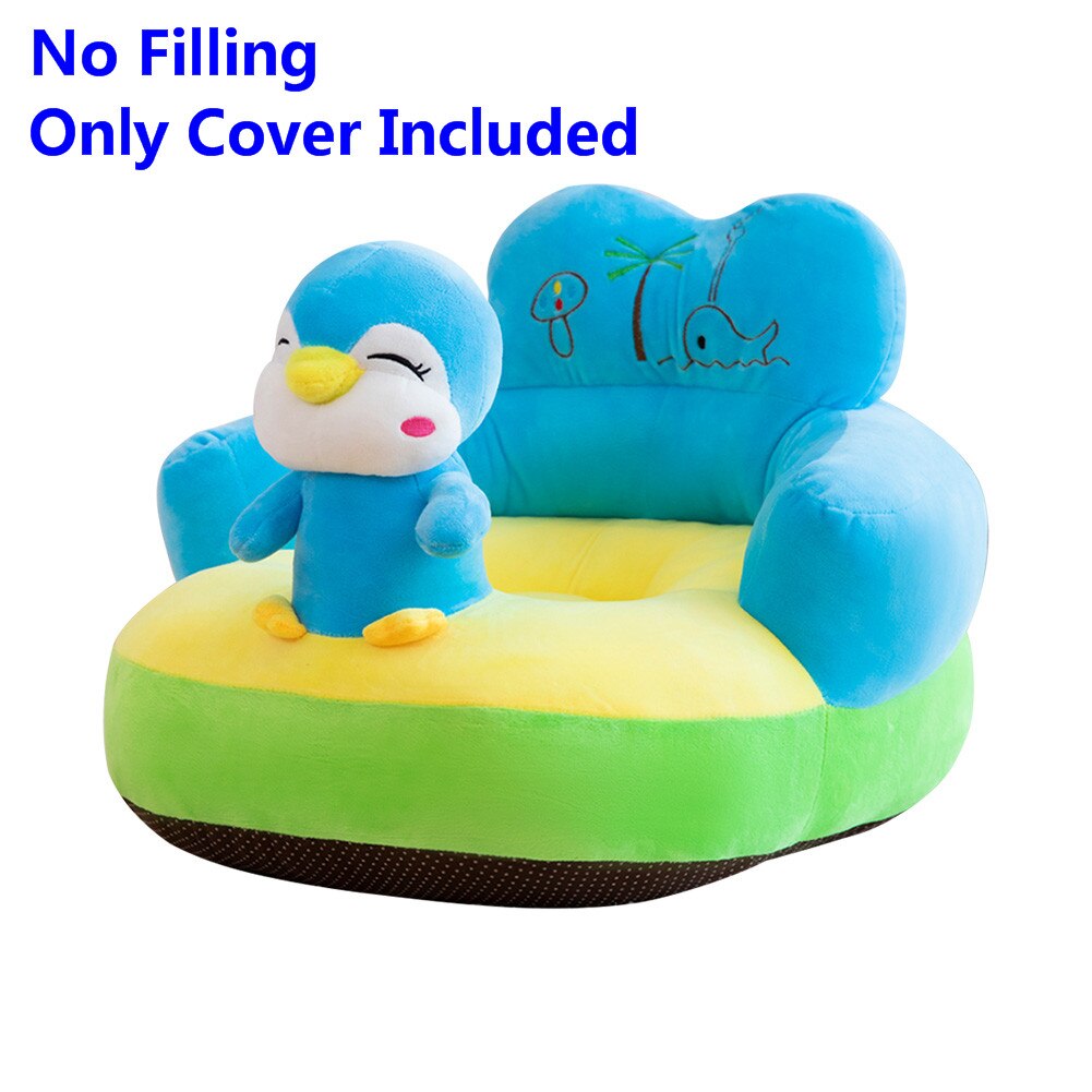 kreskówka zwierzę sofa dziecięca okładka nauka siadania na krześle skóra siedziska bez wypełniacza: Sofa pokrywa 5