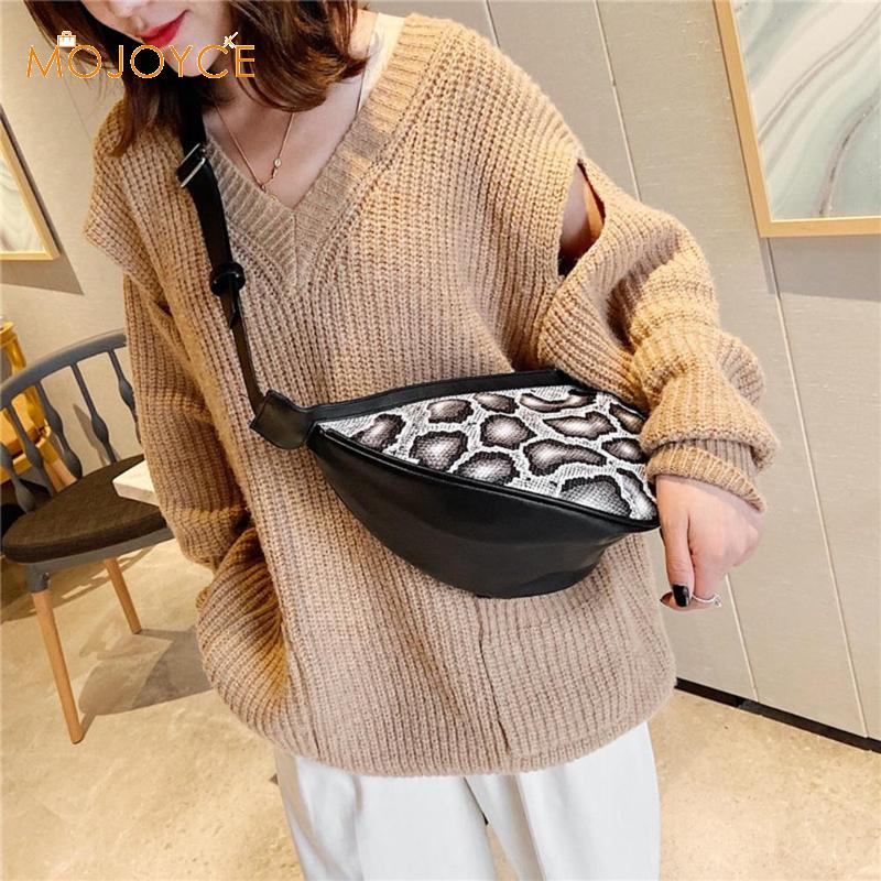 Leopard Druck Schulter Bote Handtaschen Frauen PU Leder Taille fanny PU Leder Crossbody Brust Tasche
